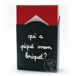 QUI A PIQUE MON BRIQUET